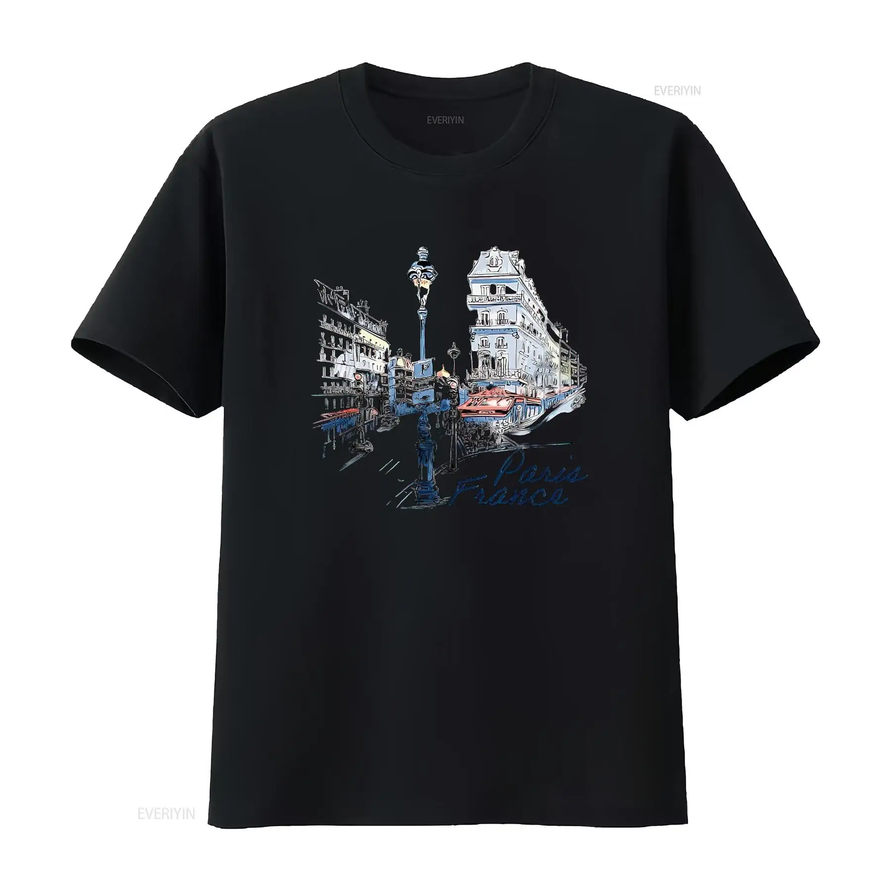 Vintage Fashion In Paris - Parijs Frankrijk Souvenir tee T-shirt Straten