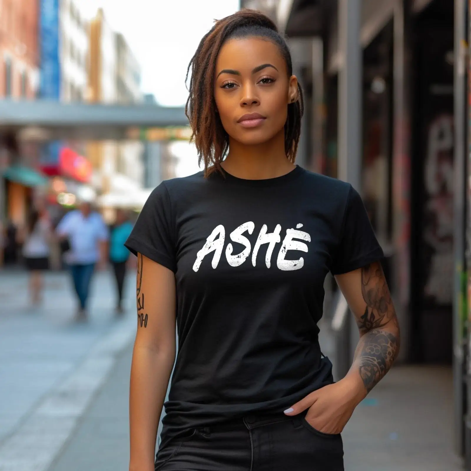 Vintage Yoruba Fashion - Ashe T-shirt Orishas Godin Ifa Yoruba