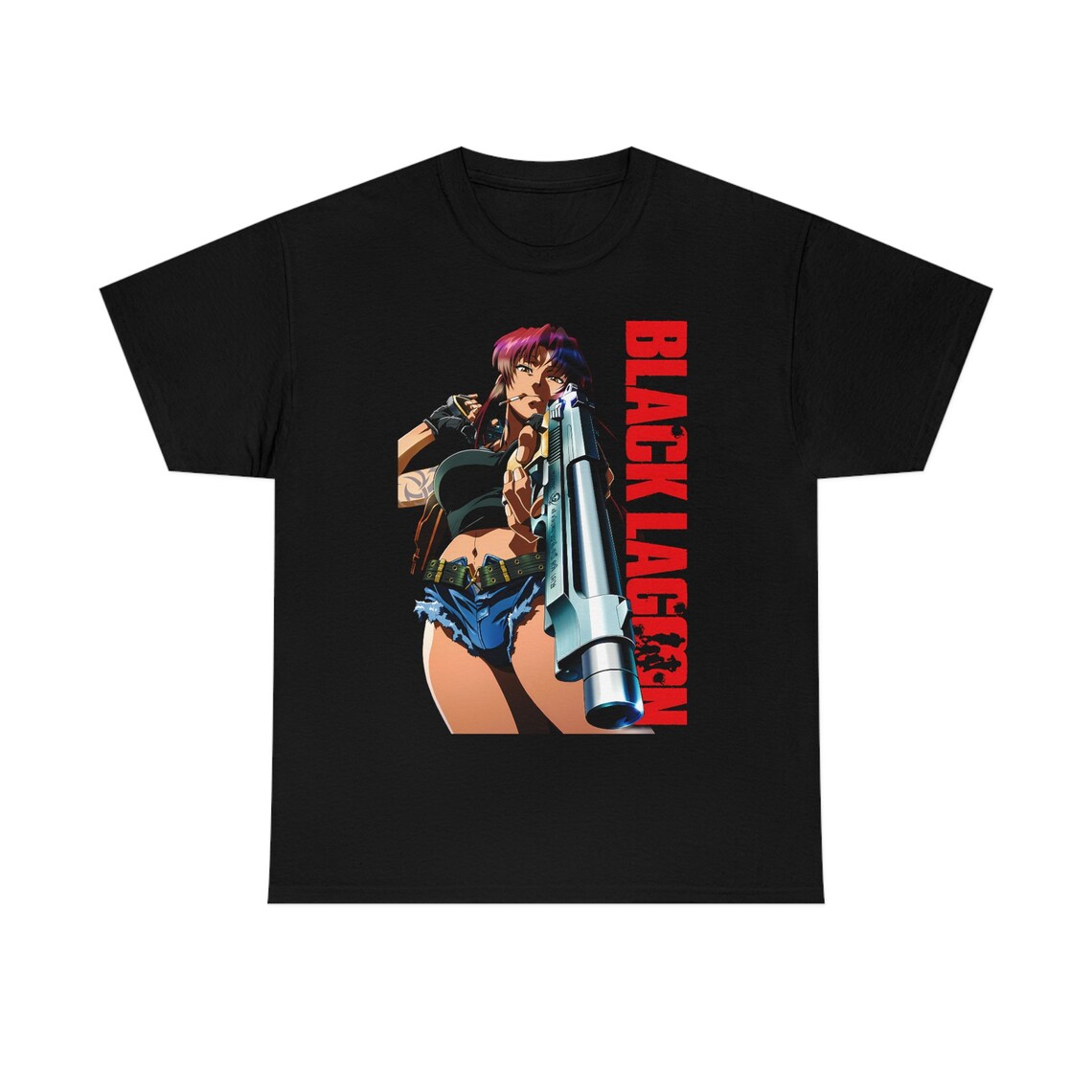 Vintage Fashion Eu - 2026 Japanse Anime Black Lagoon T-shirt