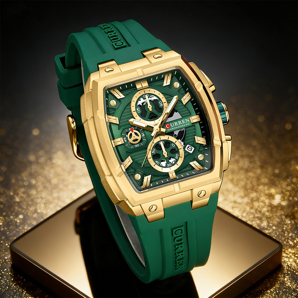 Vintage Fashion Design - CURREN Luxe vintage horloge voor heren,