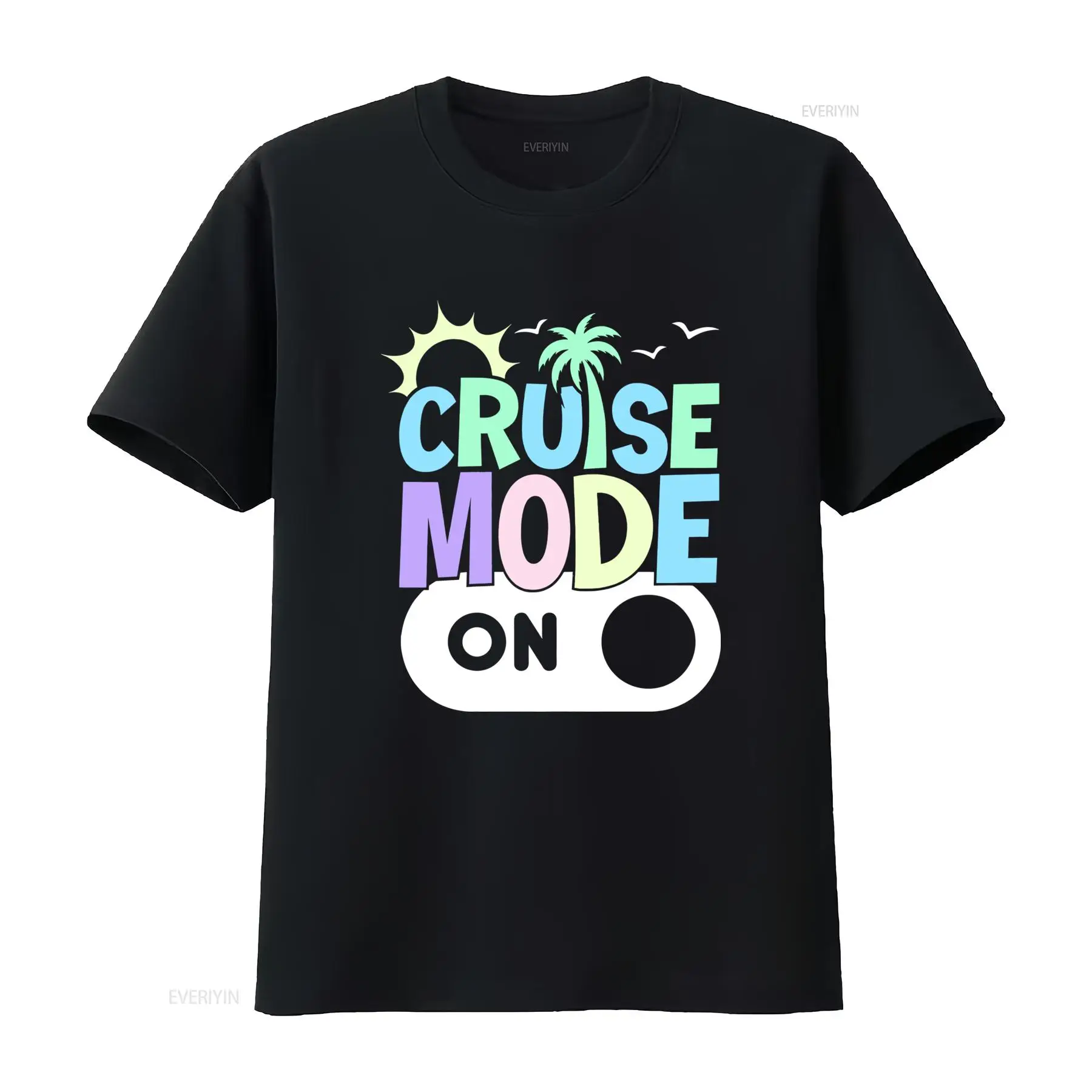 Vintage Fashion Outfits Men - Cruise Mode On T-shirt Familie bijpassende