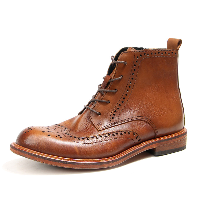 Vintage Fashion For Mens - Vintage heren enkel Chelsea laarzen luxe