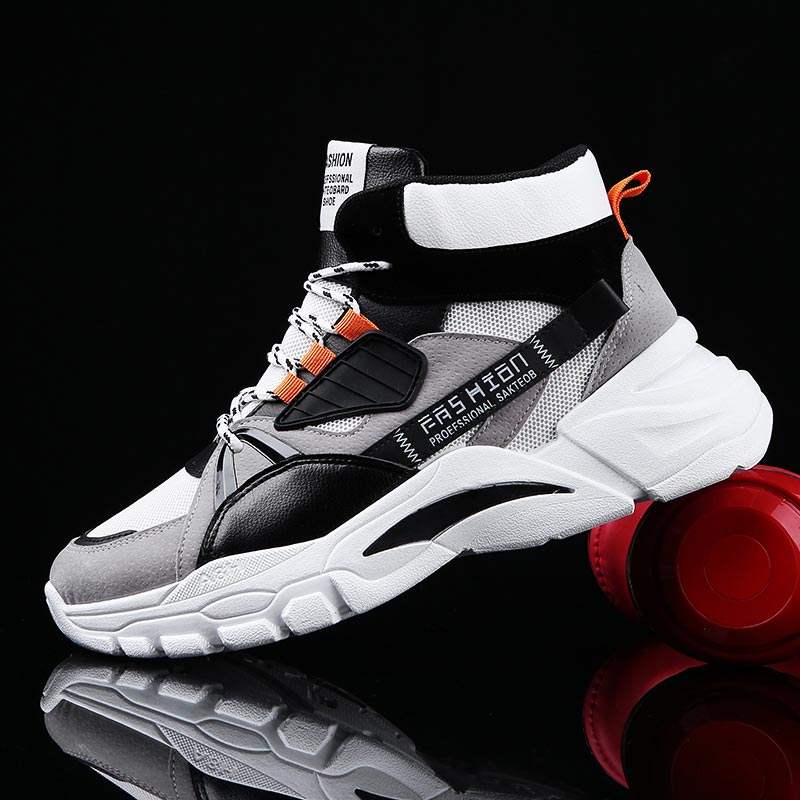 Vintage Fashion Eu - Hightop Zomer Mannen Sportschoenen Man Loopschoenen