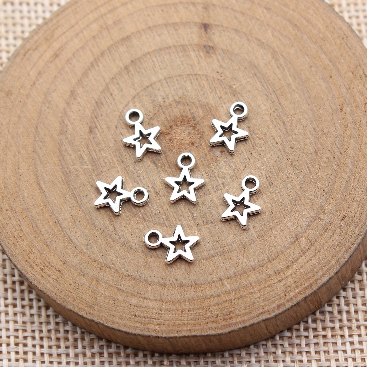 Vintage Fashion Nova - 80 stks 8.5x6.2mm (0.33x0.24 inch) Antiek