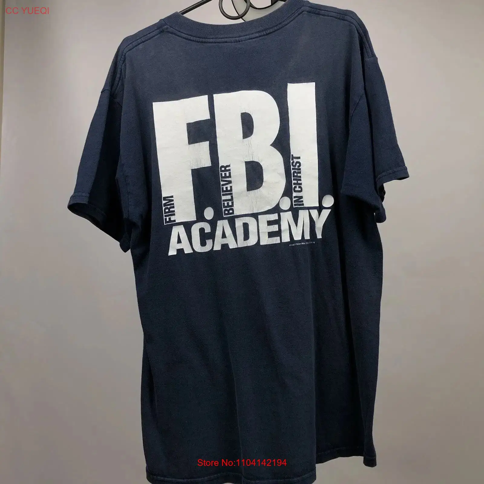 Vintage Fashion Archive - Vintage jaren '80 FBI Academy blauw