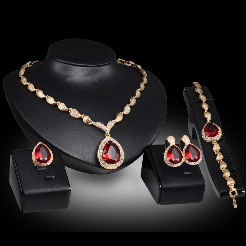 Vintage Fashion Hong Kong - Hong Kong-stijl luxe set met druppelvormige