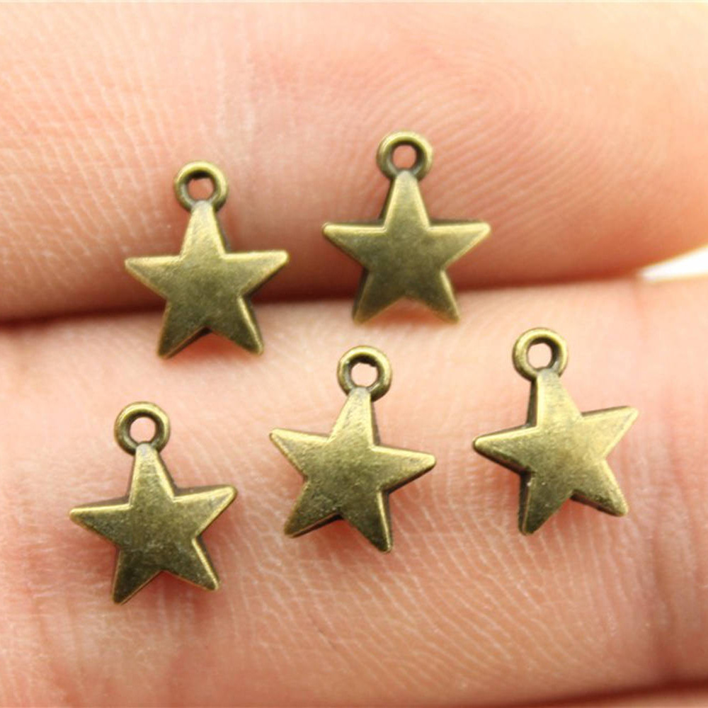 Vintage Fashion Nova - 40 stuks 8.6x7.1mm 2 kleuren antiek