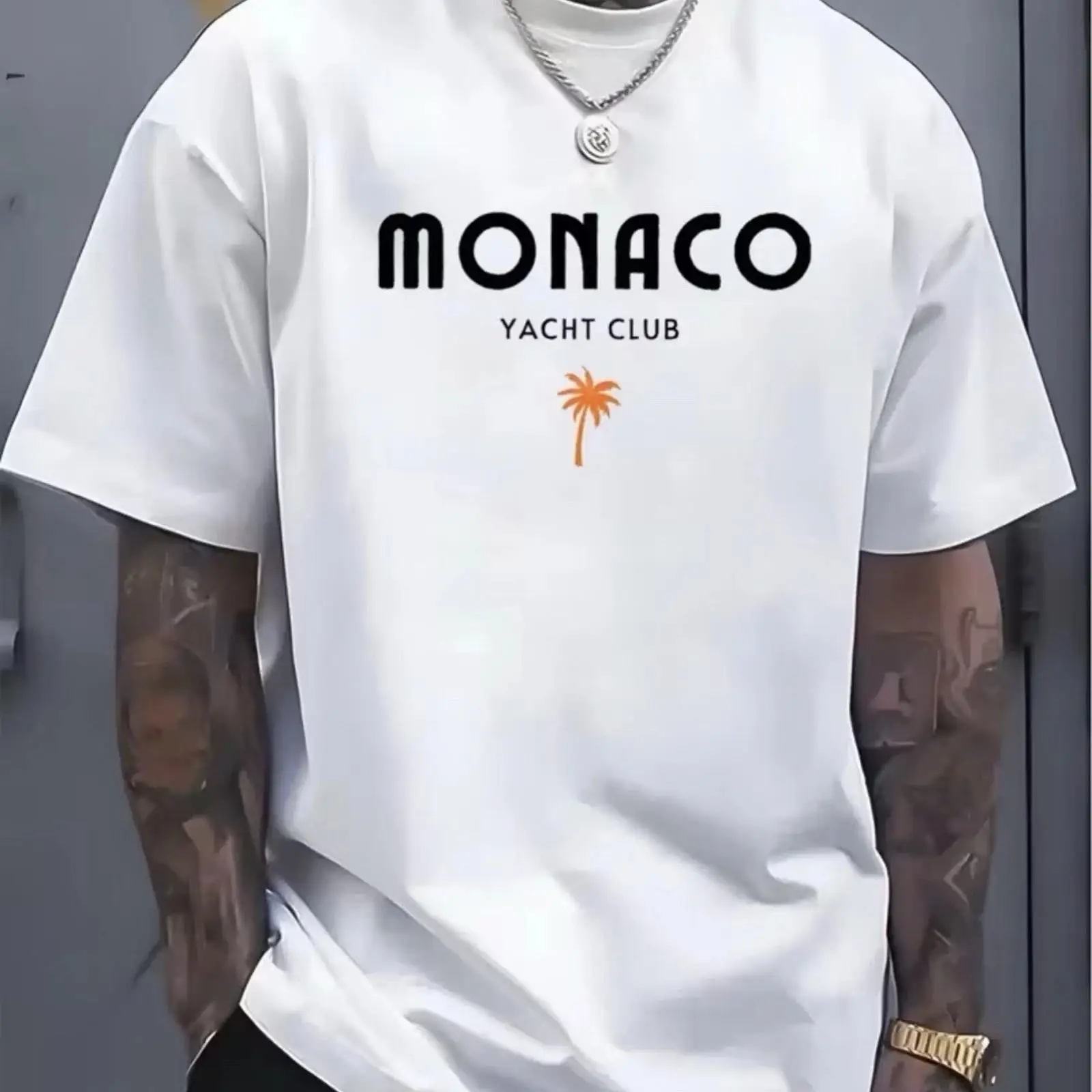 Vintage Yacht Fashion - Monaco Yacht Club Premium T-shirt Casual