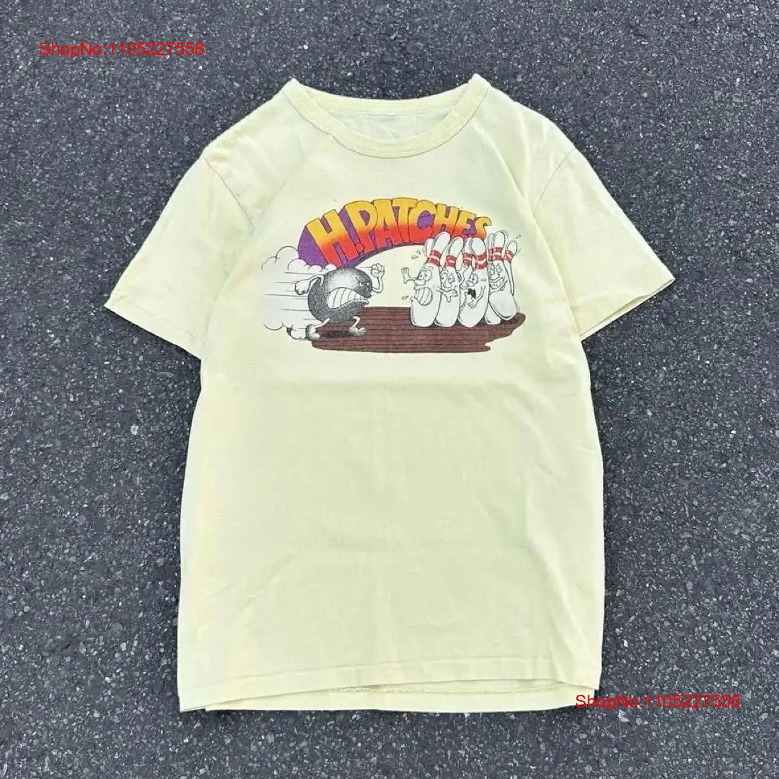Vintage Fashion Archive - Jaren '90 H PATCHES T-shirt y2k
