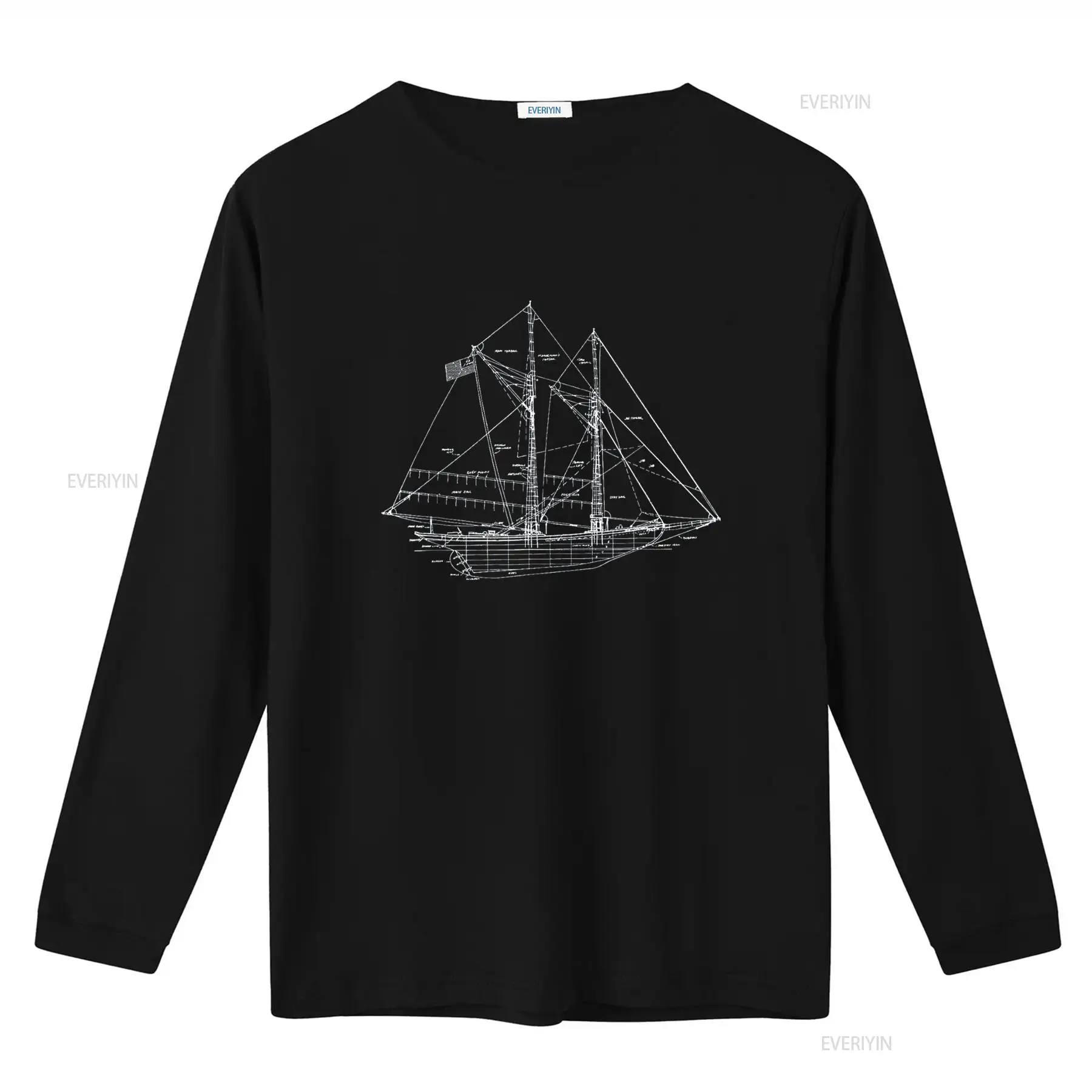Zeilen Vintage blauwdruk zeilb - Vintage Yacht Fashion recensie en prijs