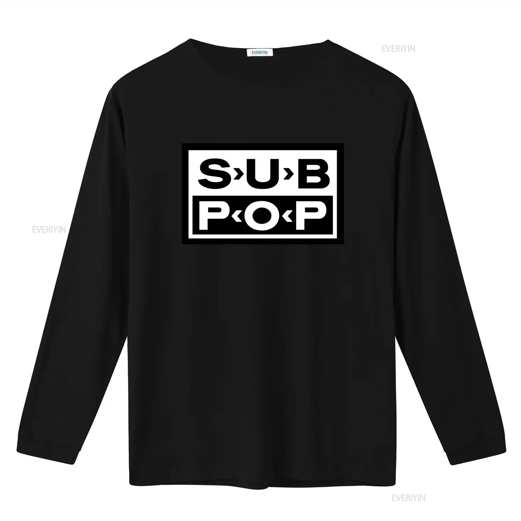 Sub Pop Logo T-shirt Zwart met - Vintage Flannel Shirt recensie en prijs