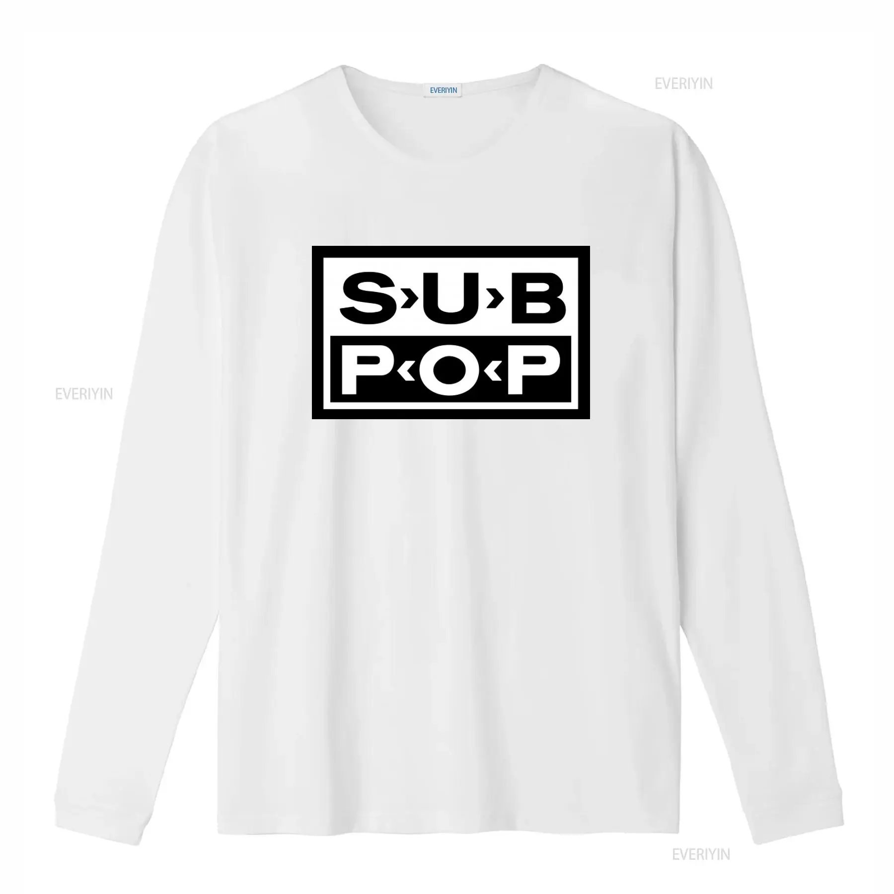Sub Pop Logo T-shirt Zwart met - Vintage Flannel Shirt recensie en prijs
