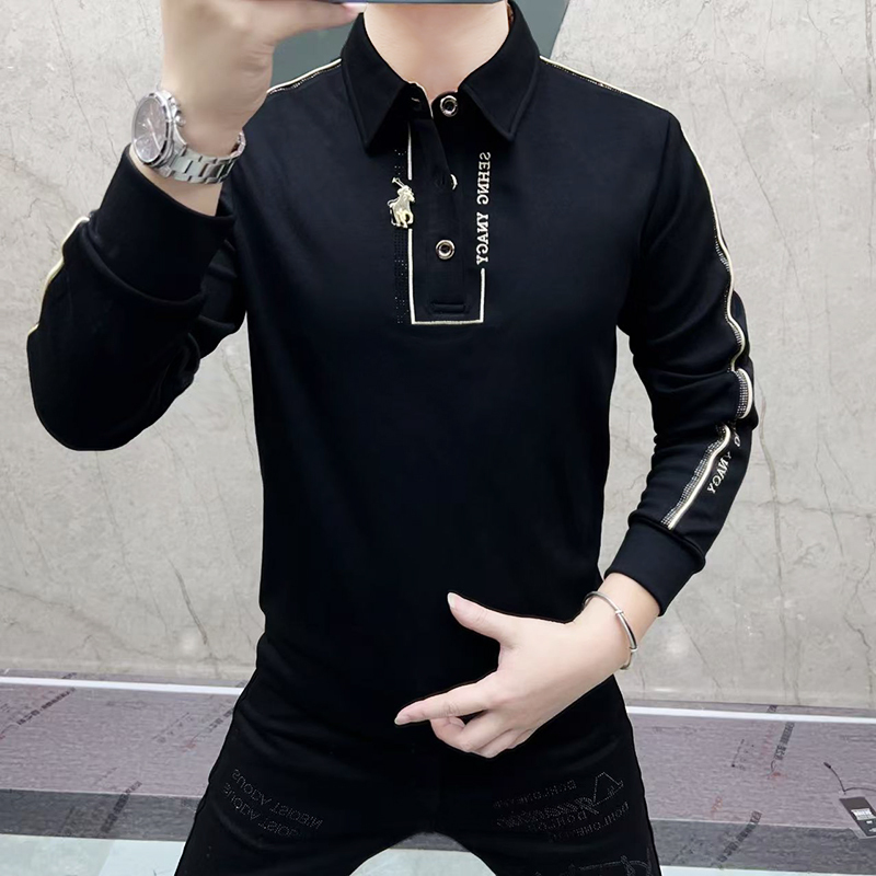 Strass Sweatshirt met lange mo - Vintage Fashion Outfits Men recensie en prijs