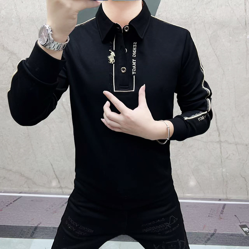 Strass Sweatshirt met lange mo - Vintage Fashion Outfits Men recensie en prijs