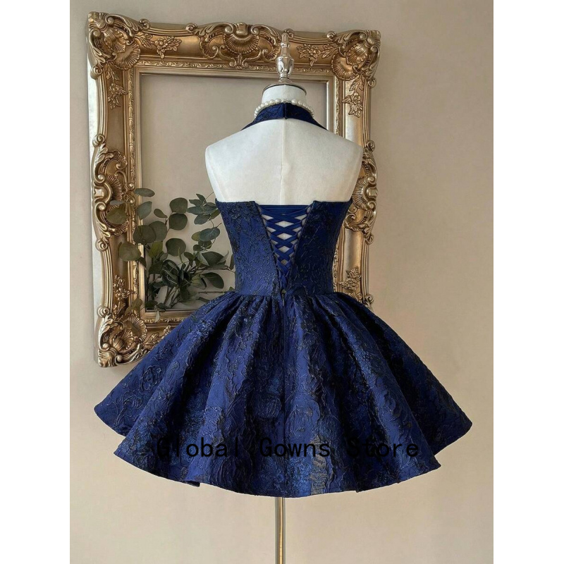 Koningsblauw Vintage Halter Ga - Vintage Fashion Hong Kong recensie en prijs