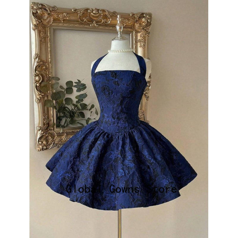 Koningsblauw Vintage Halter Ga - Vintage Fashion Hong Kong recensie en prijs