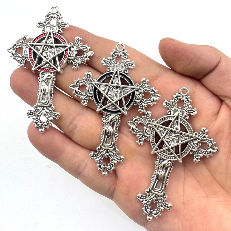 2 stuks 30x15mm Gothic Big Cro - Vintage Fashion Nova recensie en prijs