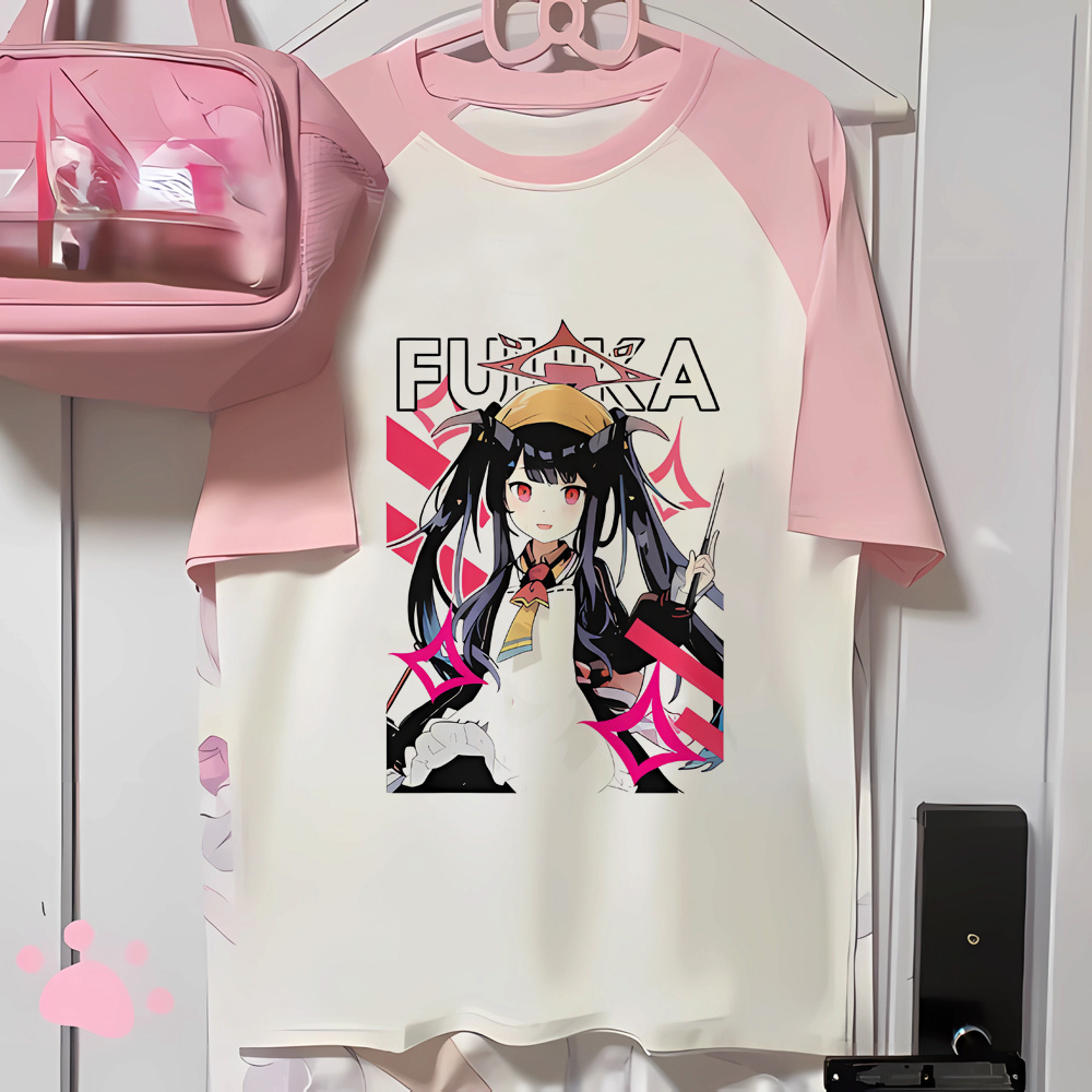 Blauw archief t-shirt shoujo v - Vintage Fashion Archive recensie en prijs