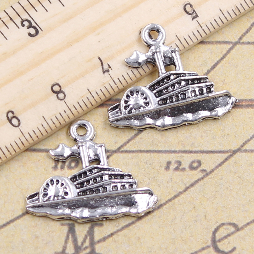15pcs Charms Speedboot Jacht M - Vintage Yacht Fashion recensie en prijs