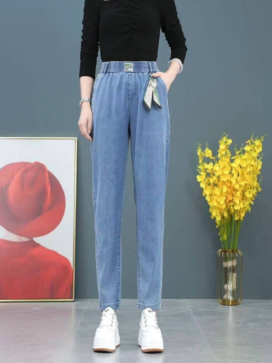 Hoge taille rechte pijp ijszij - Mom Jean High Rise recensie en prijs