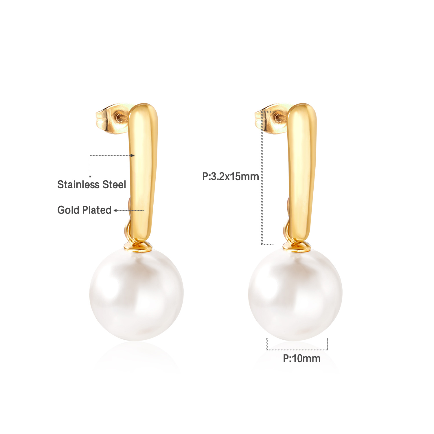 Trendy klassieke parel oorring - Vintage Fashion Trends 2026 recensie en prijs
