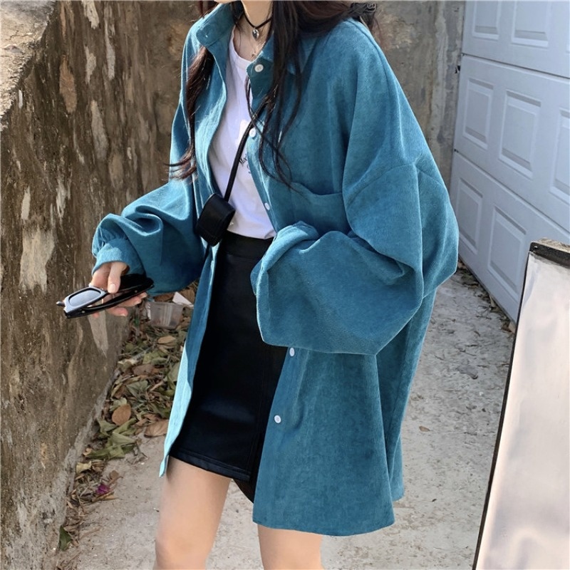 Losvallend overhemdjack met la - Vintage Fashion Hong Kong recensie en prijs