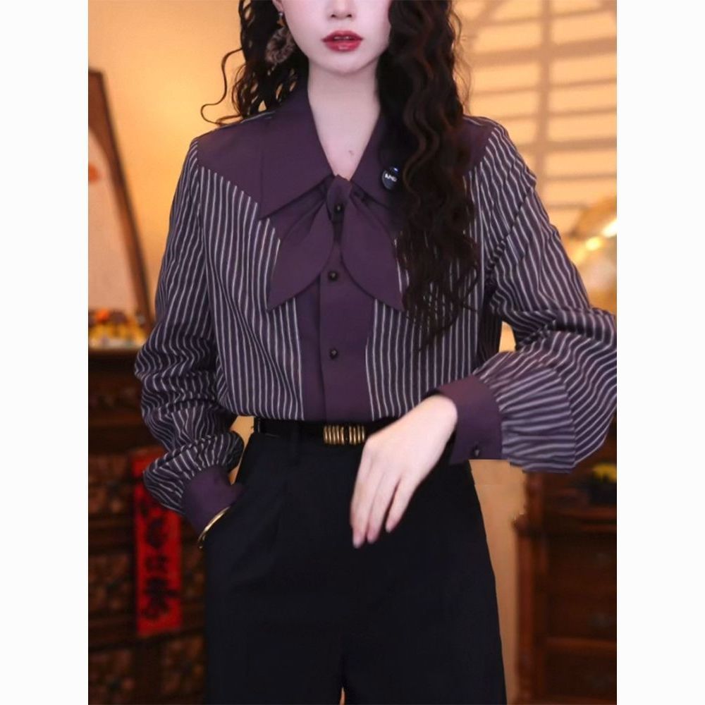 Casual gestreept damesshirt me - Vintage Fashion Hong Kong recensie en prijs