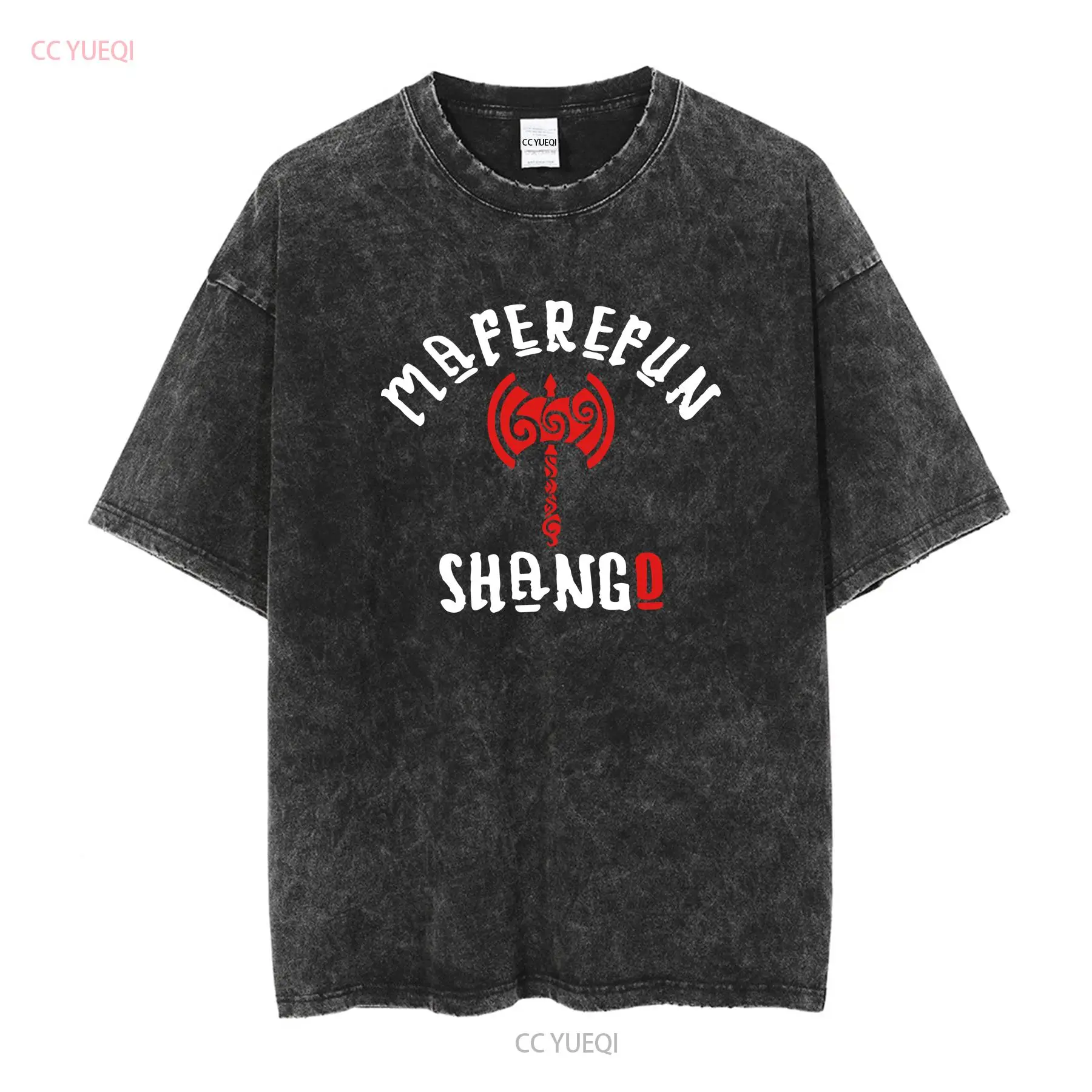 Shango Santeria Papa Chango T- - Vintage Yoruba Fashion recensie en prijs