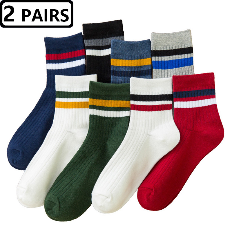 2 paar herensokken gestreept k - Vintage Fashion Eu recensie en prijs
